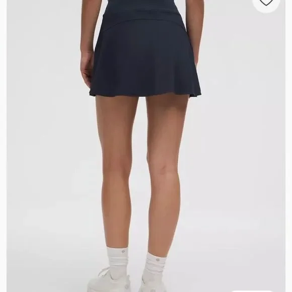 Lululemon Lightweight High-Rise Tennis Navy Blue Skirt. - Picture 2 of 9